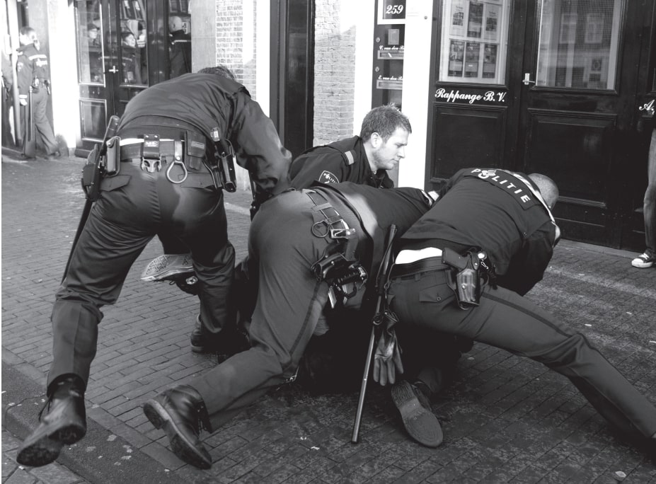 de arrestatengroep