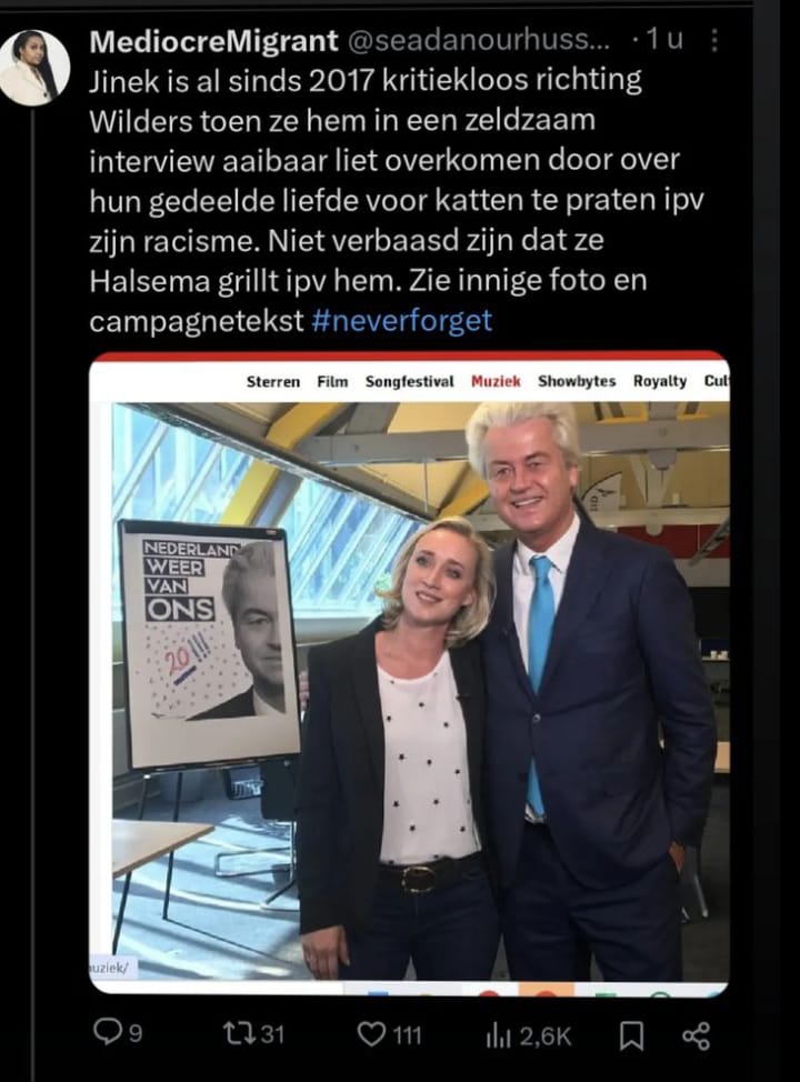OneWorld hoofdredacteur Seada Nourhussen neemt het op voor Halsema